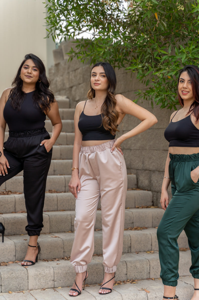 Buy customised classic Women silk sweatpants online