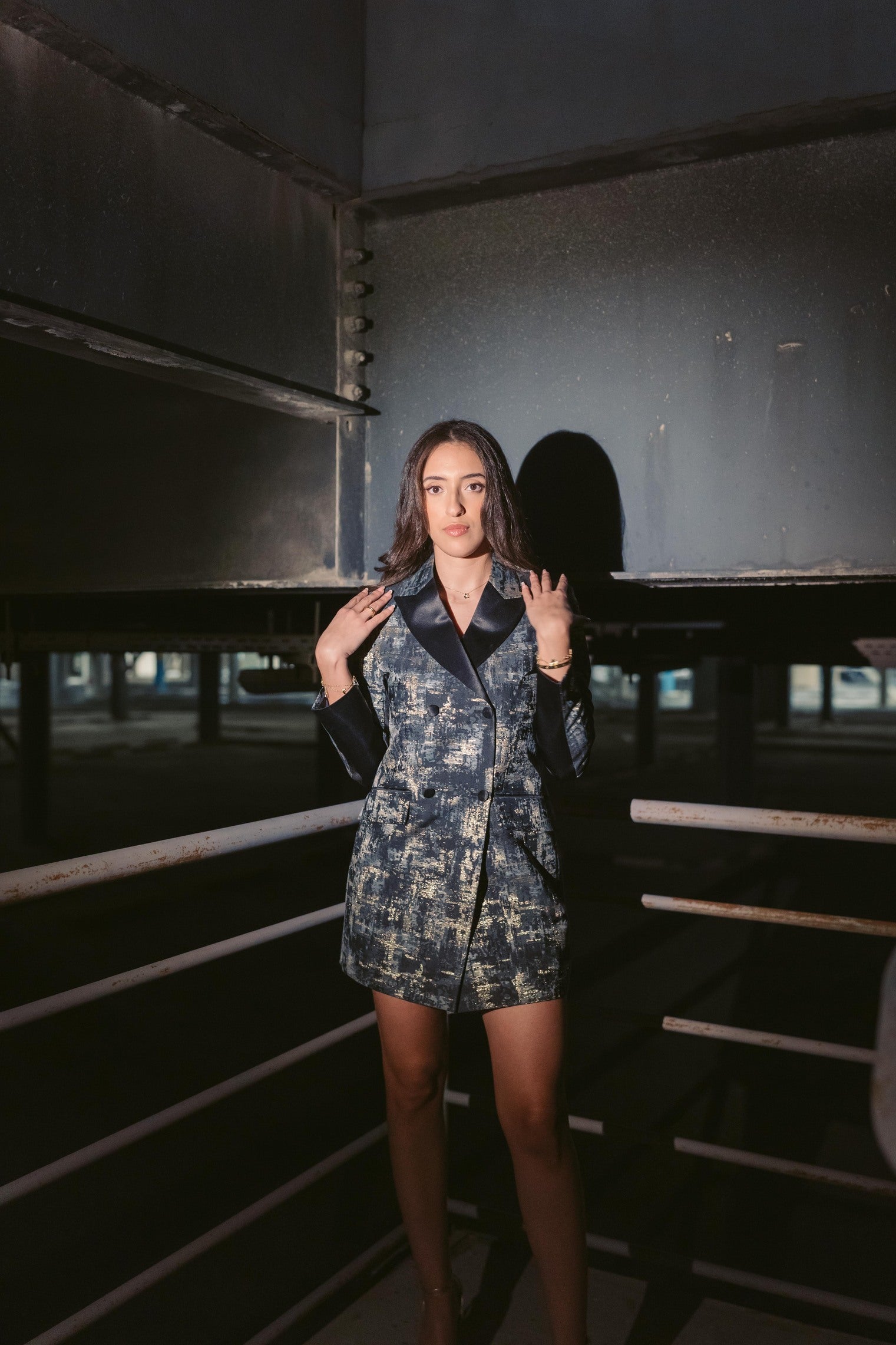 Buy online a double breasted blazer for women