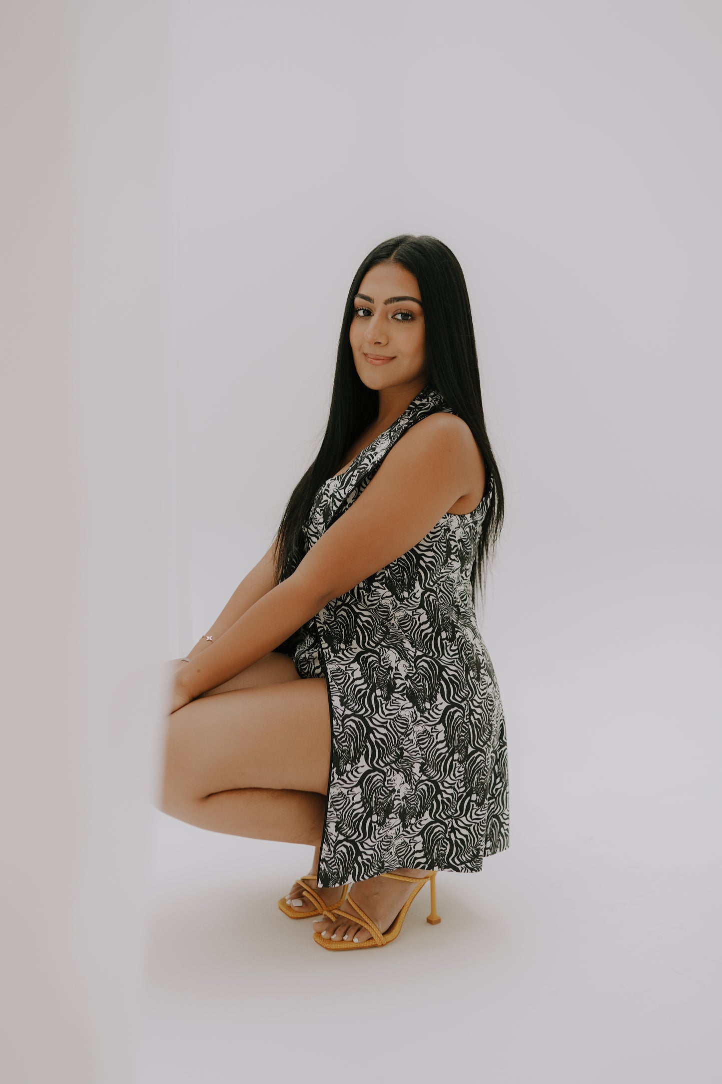 Buy printed trio jacket for Women in fine Italian silk.