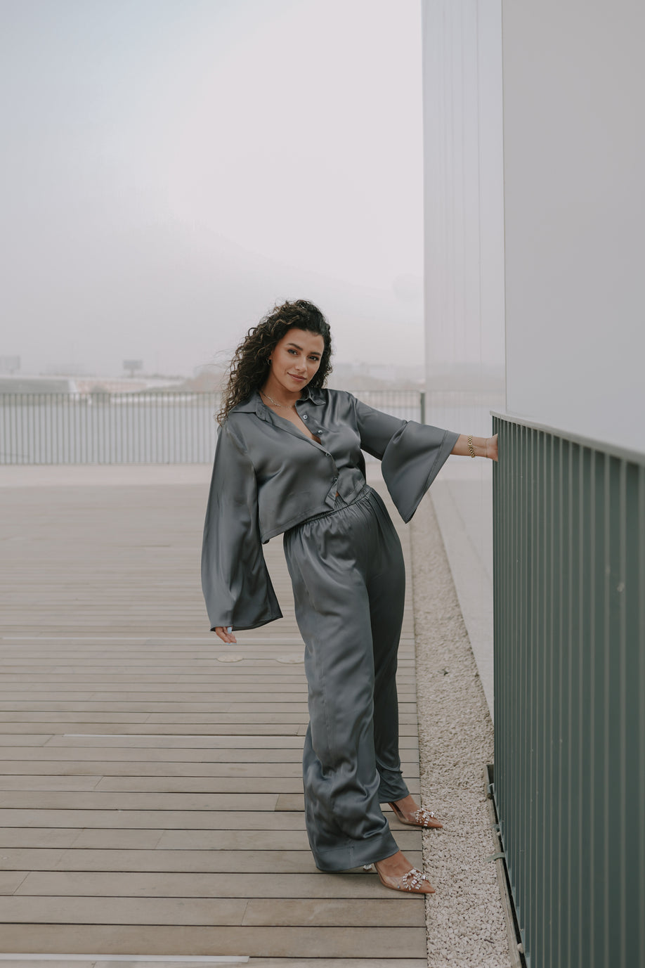 Buy customised soft silk classic loungewear online in Dubai