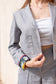 Buy grey women cru set pocket blazer